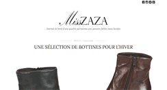 Desktop Screenshot of misszaza.com